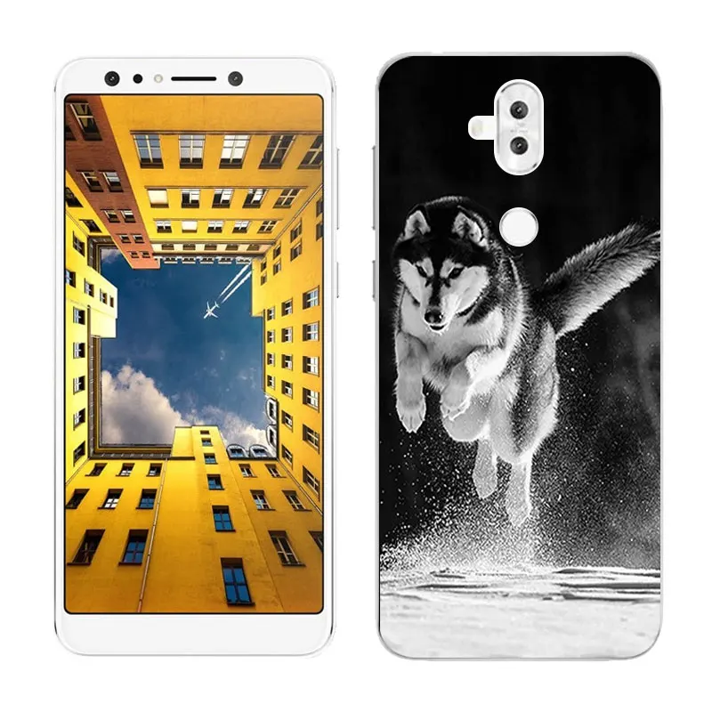 12 Для Asus Zenfone 5 Lite ZC600KL 6," чехлы для мобильного телефона из мягкого силикона с Чехлы бобы Окрашенные чехол для Asus ZF5Q X017D задняя крышка Капа - Цвет: 12