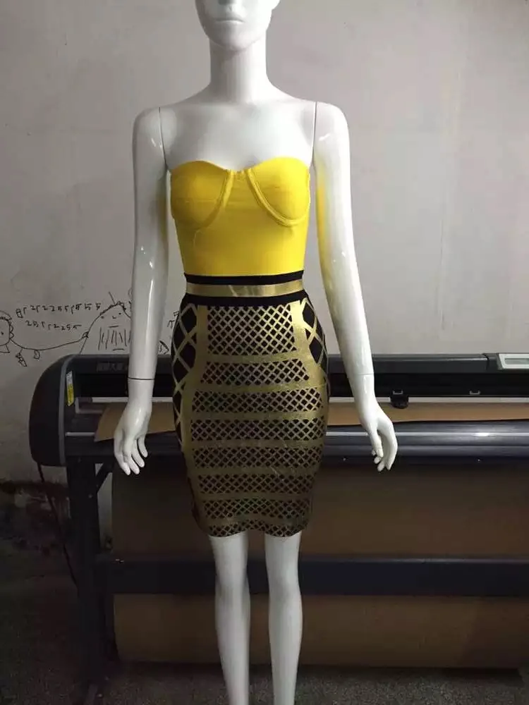 Без бретелек с открытыми плечами желтый красный черный золотой синий без рукавов