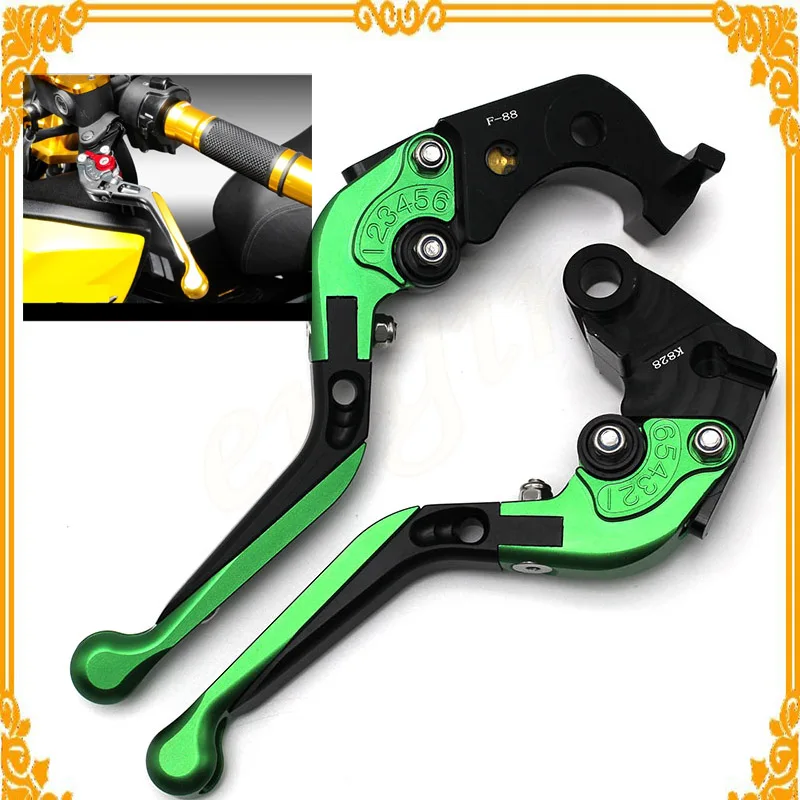 

High quality Motorcycle accessories Folding Extendable Adjustable Brake Clutch Levers For Triumph THRUXTON 2016