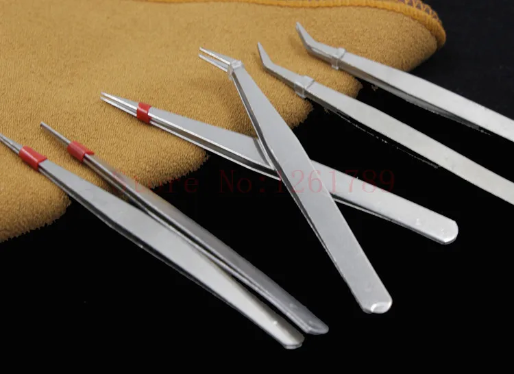 Пинцеты из нержавеющей стали для локтей в стиле пэчворк алмазная живопись