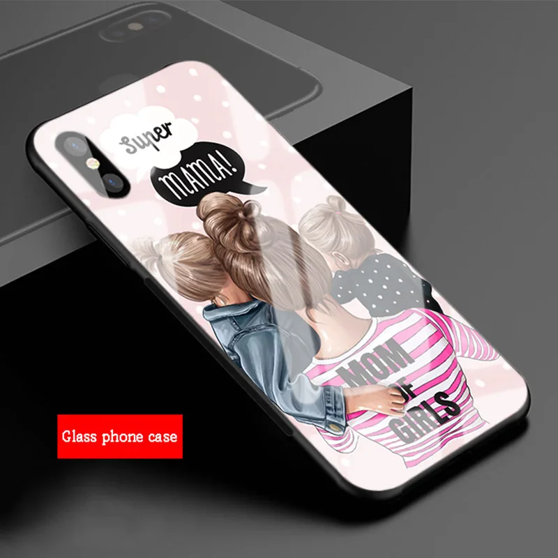 Чехол из закаленного стекла для iPhone 6 6plus 7 plus 8 8plus 5 | Мобильные телефоны и