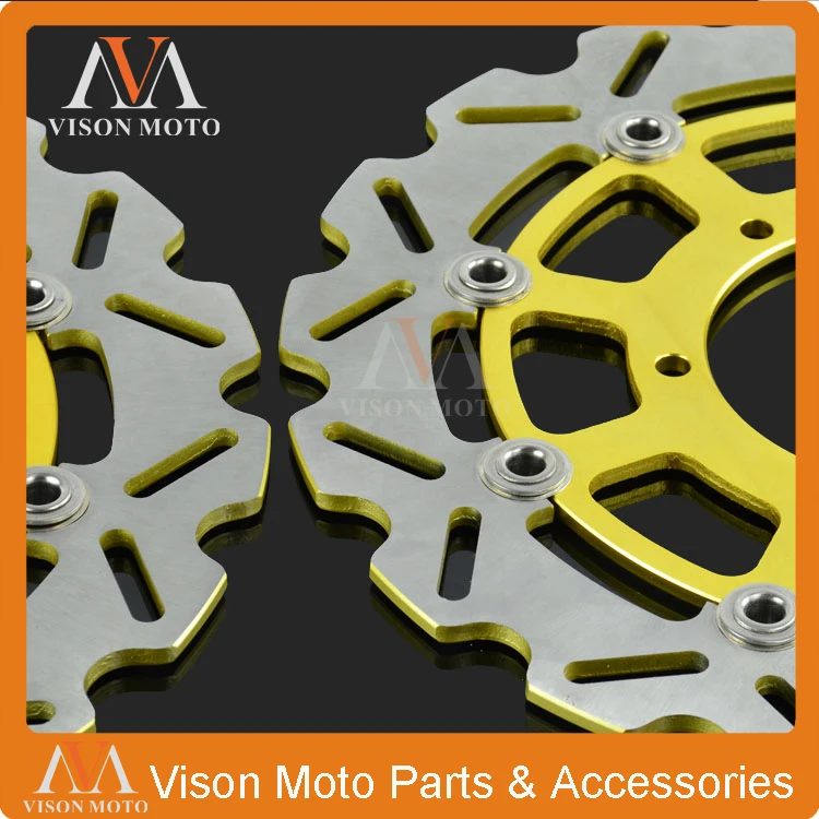2 шт. передний ротор плавающего тормозного диска для Suzuki GSXR 600 750 1000 GSXR600 GSXR750 GSXR1000