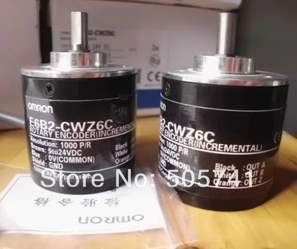 Бесплатная доставка Новый фотоэлектрический роторный энкодер Omron E6B2 CWZ6C 1000P/R