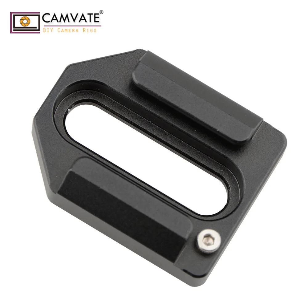 CAMVATE Холодный башмак держатель с 1/4 &quot 20 винты для крепления из за цветопередачи