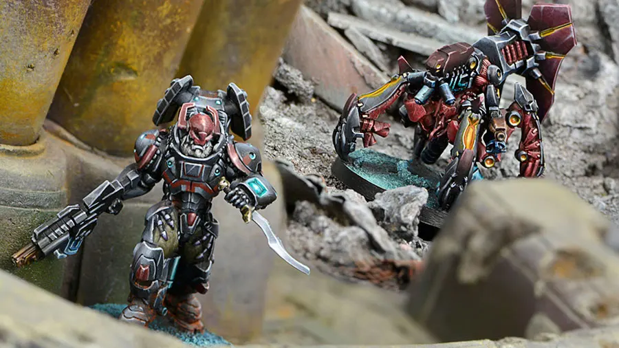 [Loong Way Miniatures] комбинированный армейский оникс corroad Belli Infinity 0590 контакт 300 модель 32