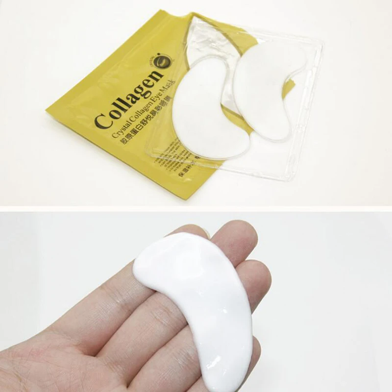 Изображения кристальная коллагеновая маска для глаз увлажняющая питающая