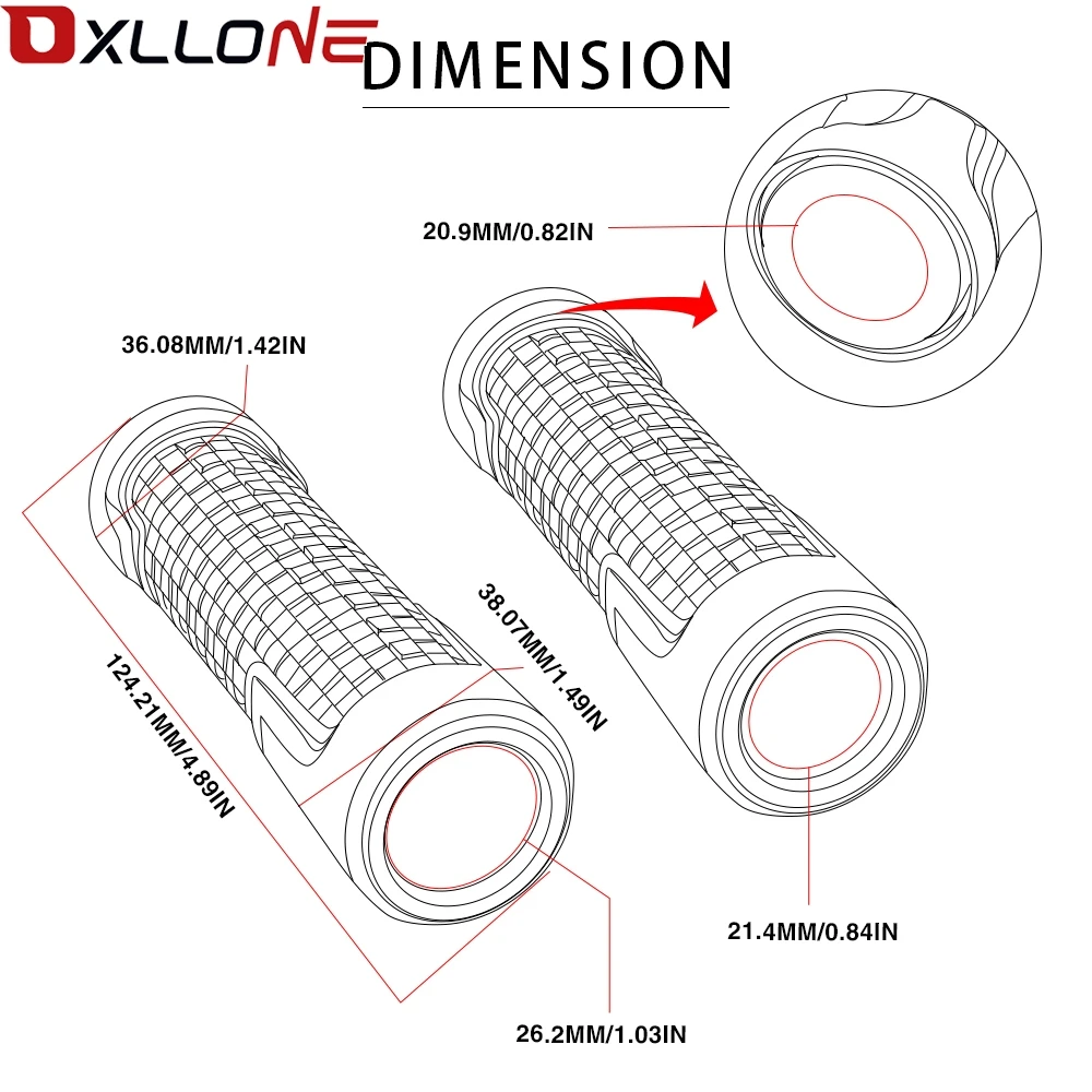 22 мм аксессуары для мотоциклов рукоятка скутера Honda CBR300R CB300F FA CBR400 NC23 NC29 CBR500R CBR
