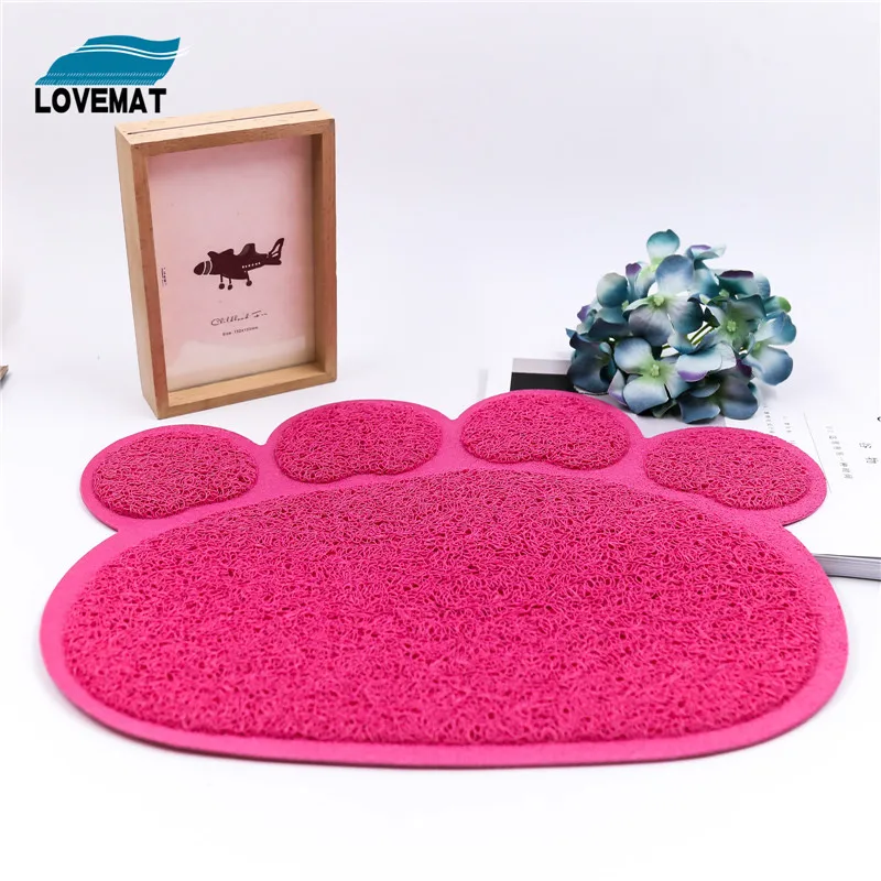 1pc 7 Colors Available New Pet Dog Cat Dish Feeding Bowl Placemat Tray Tidy Easy Cleaning Sleeping Pad Claw Mat | Дом и сад