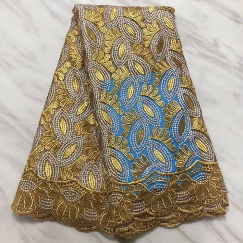 Высококачественная швейцарская вуаль кружевная ткань хит продаж африканские