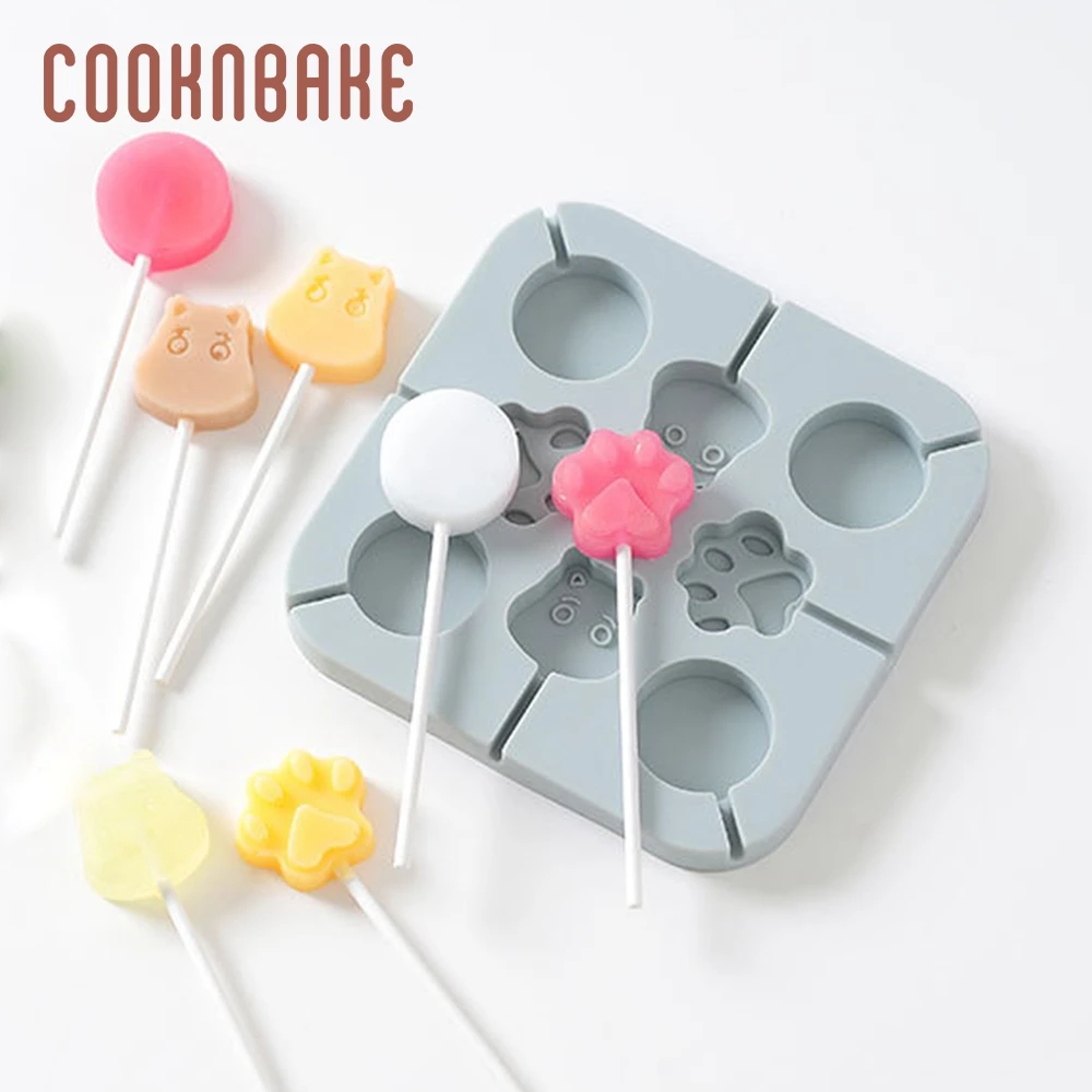 Форма из силикона COOKNBAKE для леденцов, шоколадных конфет, пирожных, мороженого, желей, декорации торта.