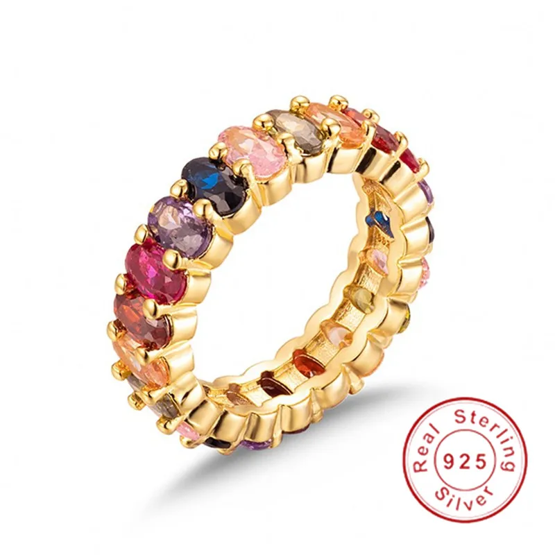 Cushion cut 9 стилей, вечный сапфир, рубин, перидот, кунцит, топаз, проложенный драгоценный камень, кольцо на палец, серебро 925 пробы, обручальное кольцо - Цвет камня: Cushion cut