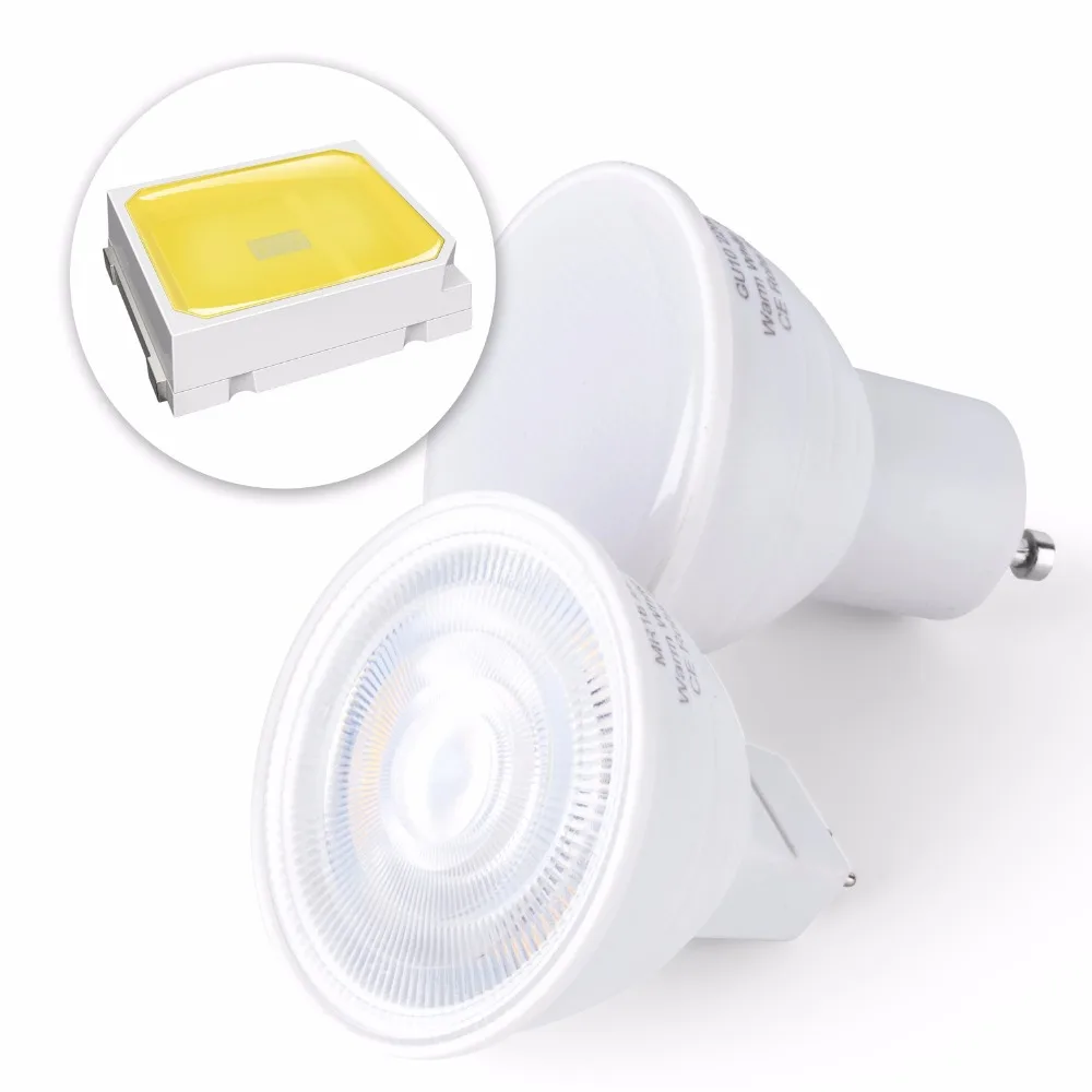 220V Светодиодный светильник GU10 светодиодный 5 Вт точечный лампа MR16 кукурузы GU5.3