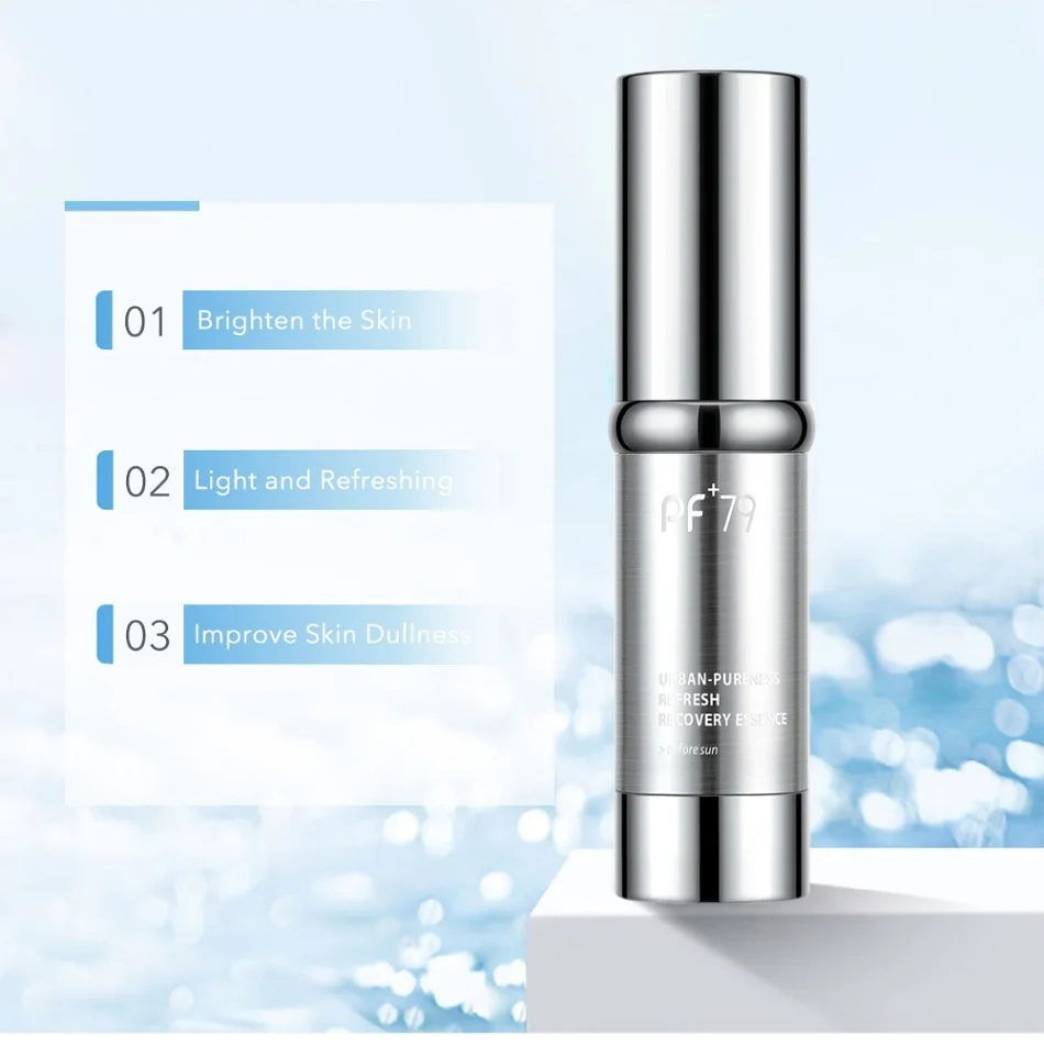 PF79 30 мл Сыворотка для лица Urban Pureness Refresh recoveration Essence Отбеливающая увлажняющая сыворотка для лица с тонером