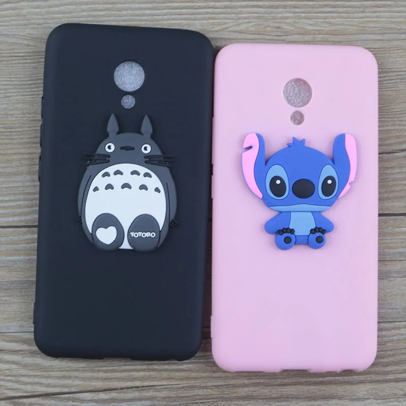 Милый мультфильм Минни чехол для Meizu M5 Note Чехлы стежка рисунок Hello Kitty Микки Кот