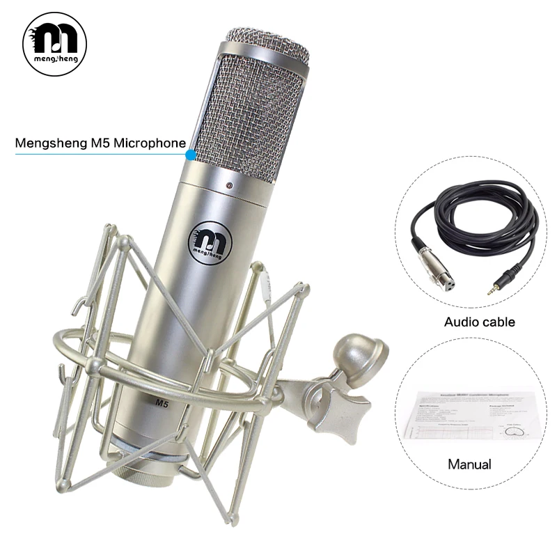 MS M5 Запись Studio USB конденсаторный микрофон профессионального музыкального для