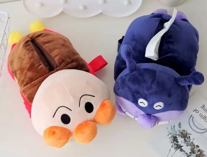 1 шт. 30 см креативная Anpanman Baikinman плюшевая коробка для ткани коробка-держатель