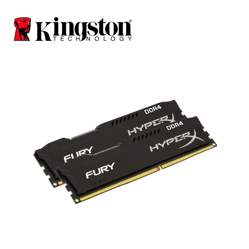 Оперативная память Kingston HyperX DDR4 4 ГБ 8 2400 МГц 16 = 2PCSX8G CL15 1 2 В 288pin настольная RAM для