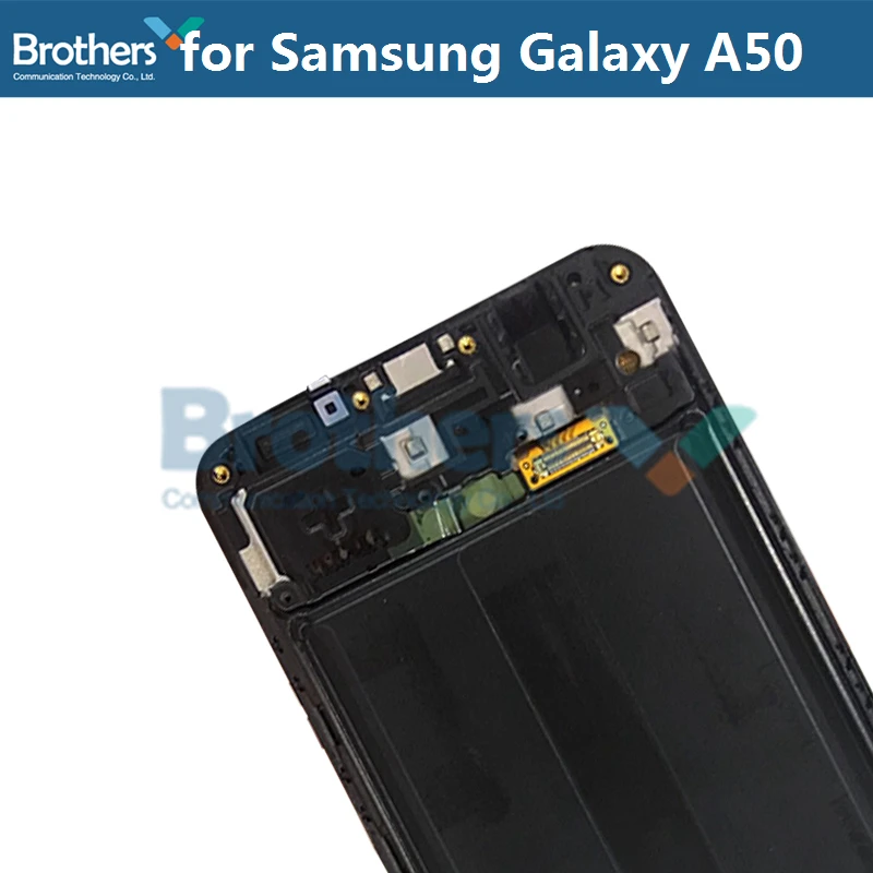 ЖК дисплей с рамкой для Samsung Galaxy A50 A505F/D A505A сенсорный экран цифровым