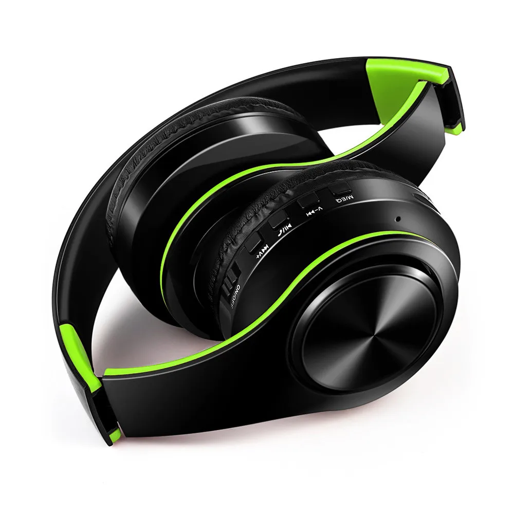 Беспроводная складная bluetooth гарнитура VOBERRY с микрофоном сабвуфер музыкальная для