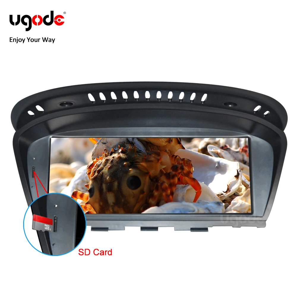 Ugode 8 &quotэкран Android 7 1 Автомобильный GPS навигатор мультимедиа стерео плеер для BMW E60