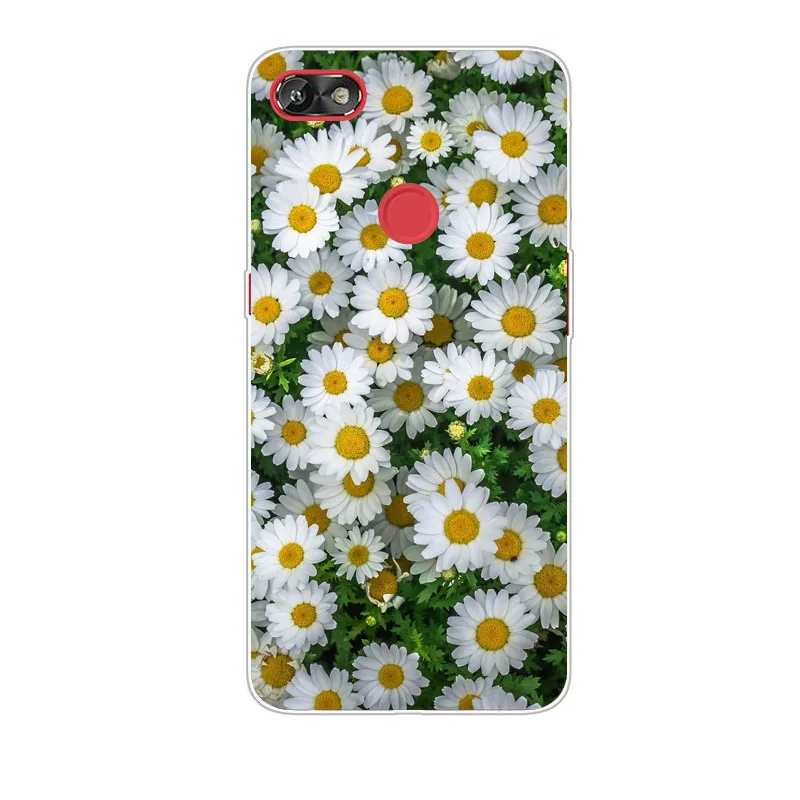 Infinix HOT 6 X606 Case Silicon bloom Flowers Painting Soft Back Cover for HOT6 X606B X606C X606D Phone protect Bags shell |