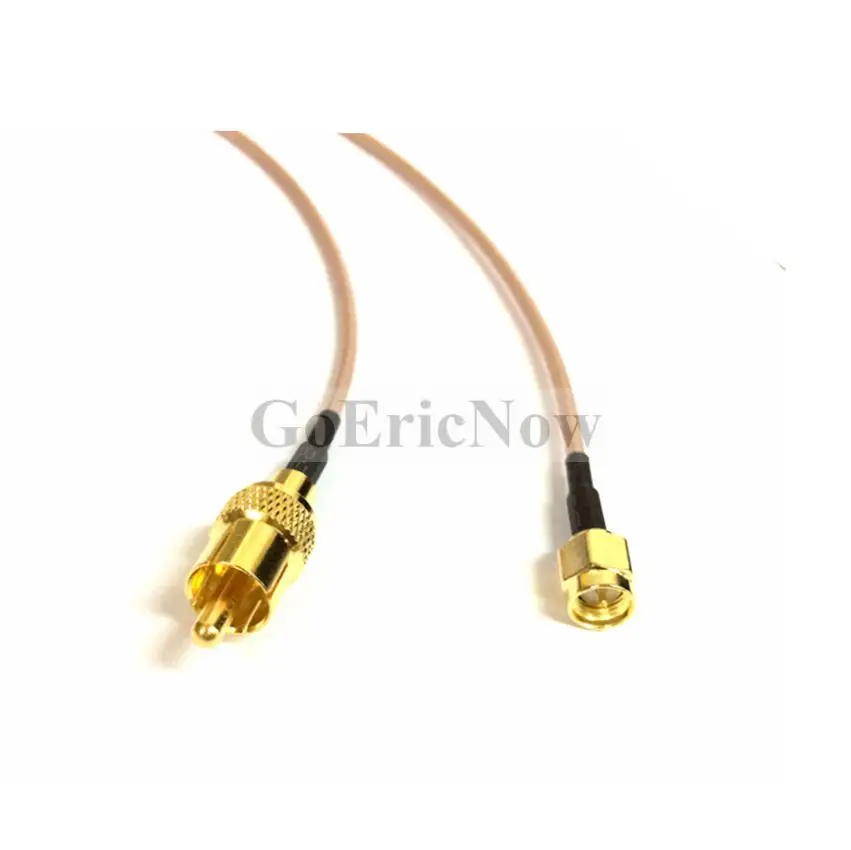 10 шт. RF коаксиальный SMA штекер к RCA RG316 кабельный разъем (10 см 15 20 30 см-1 м) |