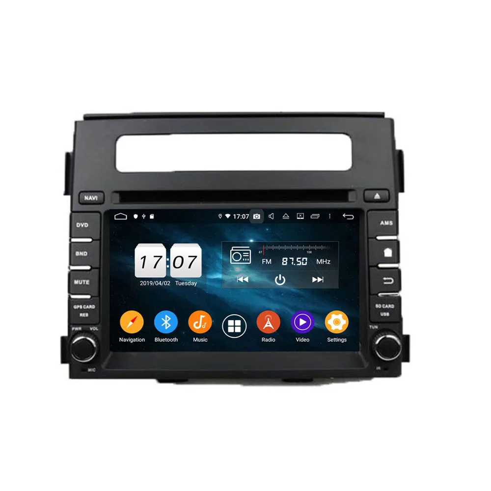 Встроенная память 64G Android 9 0 Octa Core для KIA Sorento 2011 2012 PX5 Автомобильная