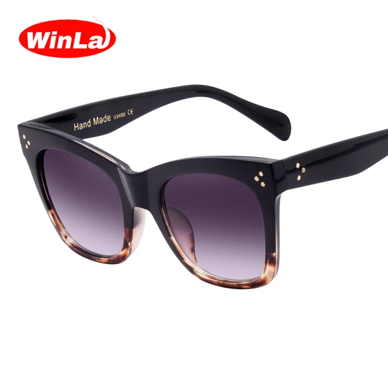 Winla модные солнцезащитные очки женские популярные брендовые дизайнерские