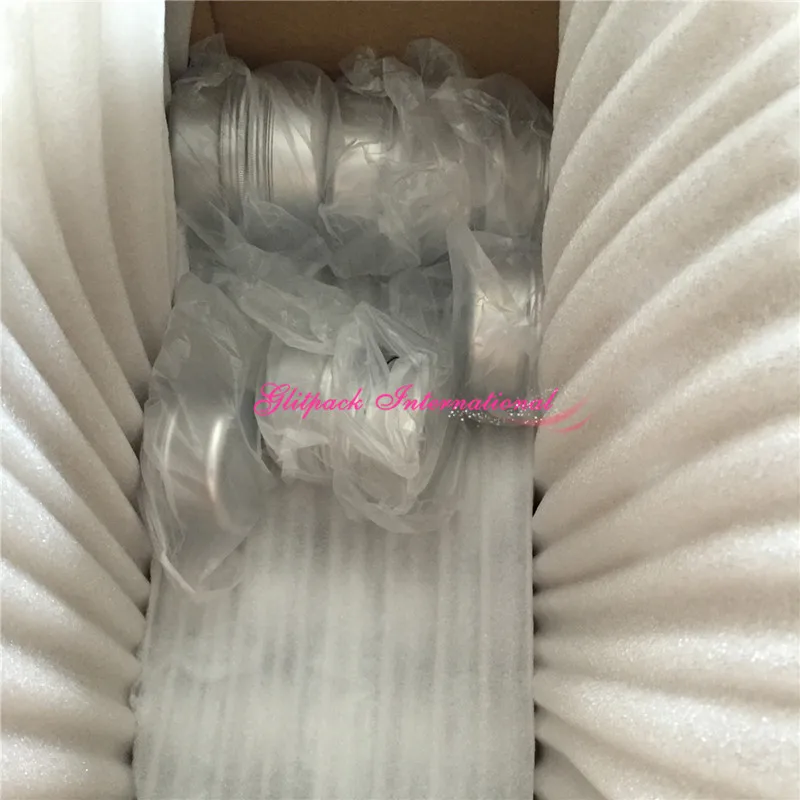100pcs/lot Good Packaging Protect 100g Aluminum Can,Metal Canning Containers 3.5oz Cosmetic butter Jar Candle Holder Packing