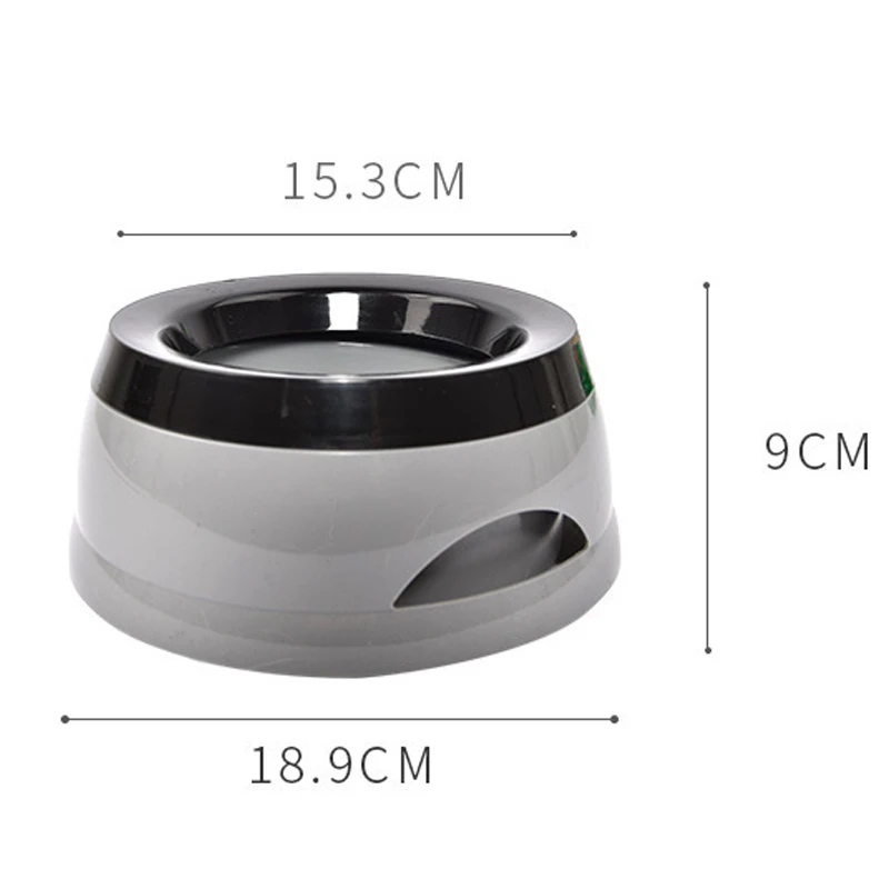 Pet Water Bowl Not Wet Mouth Spill-proof Anti-slip Car Carrier Bowl for Cats Dogs 2019ing