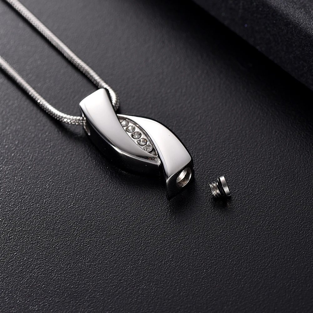 Ожерелье с кулоном из нержавеющей стали инкрустацией инкрустация|Подвески| |