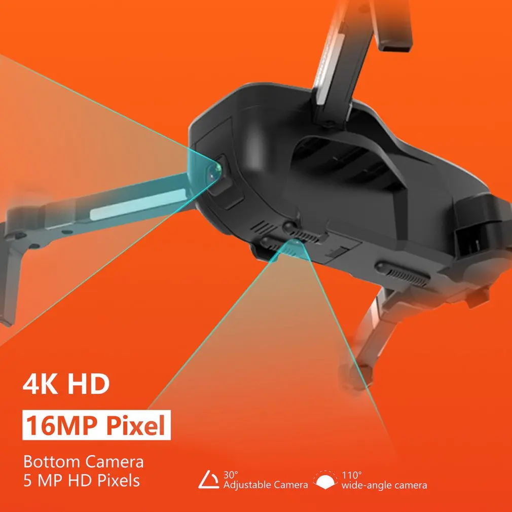 X193 складной gps 5G wifi FPV Дрон с селфи 4K 1080P HD камера RC Дрон самолет долгое время полета один ключ возврат Квадрокоптер