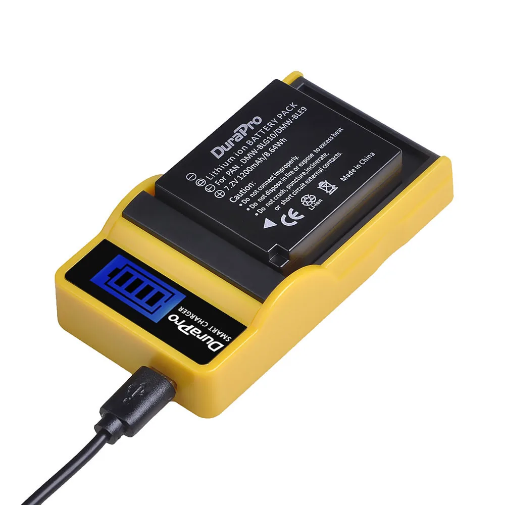 2 шт. DMW-BLG10 DMW BLE9 батарея для камеры+ ЖК USB зарядное устройство для Panasonic LUMIX GF5 GF6 GX7 Mark II GX80 GX85 DMC-LX100 камера