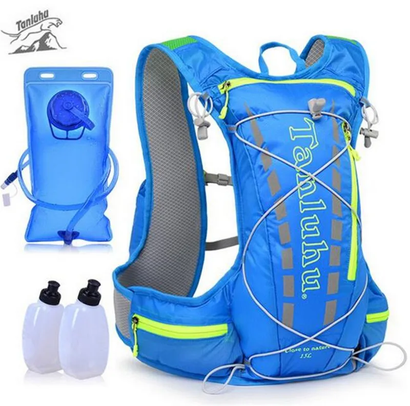 Сумка для бега TANLUHU Trail 15L гидратационный рюкзак спортивный жилет поясная сумка
