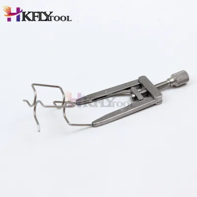 Stainless Steel 4 Инструмент для подделки микроскопические медицинские офтальмологические инструменты титановые носилки для век медицинская хирургическая открытая носилка для век уплотнение - Цвет: Stainless Steel 4