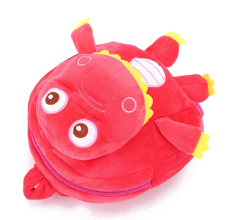 DDWE мультяшный динозавр аниме Детский плюшевый рюкзак школьный ученик детский