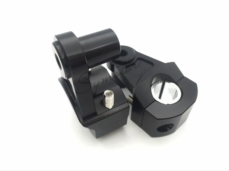 Алюминиевый зажим для руля мотоцикла с ЧПУ 22 или 28 мм регулируемый Kawasaki Suzuki Yamaha