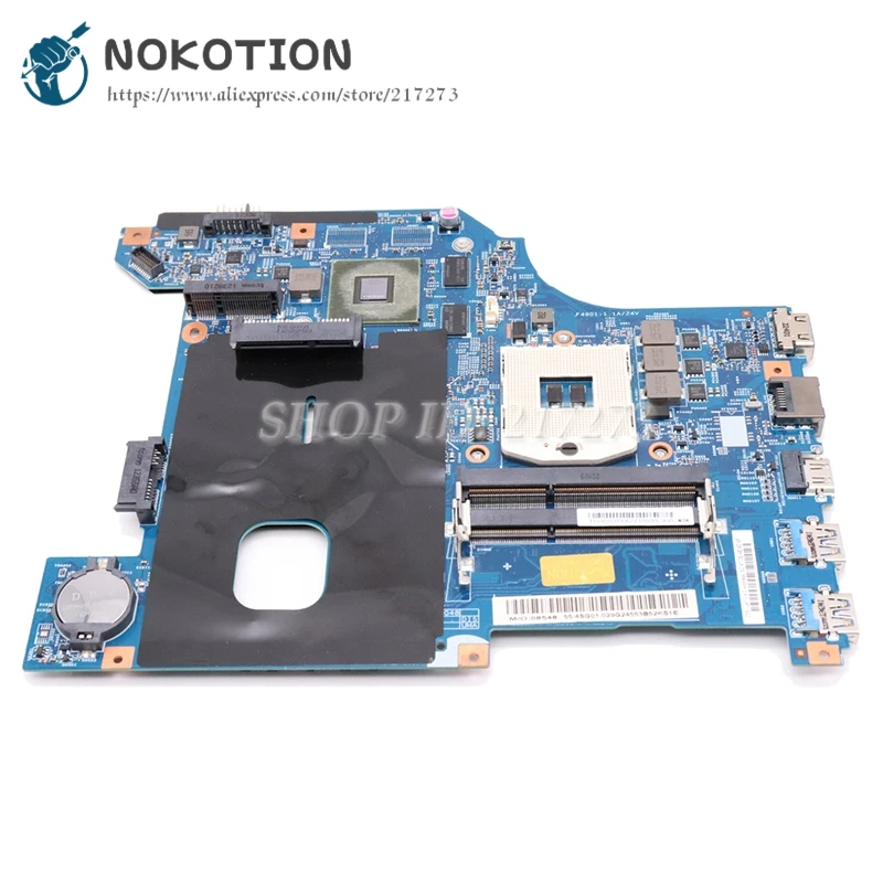

NOKOTION LG4858 MB 11252-1 48.4SG01.011 11S90000306 For Lenovo ideapad G480 14 Inch laptop motherboard GT610M HM76 DDR3