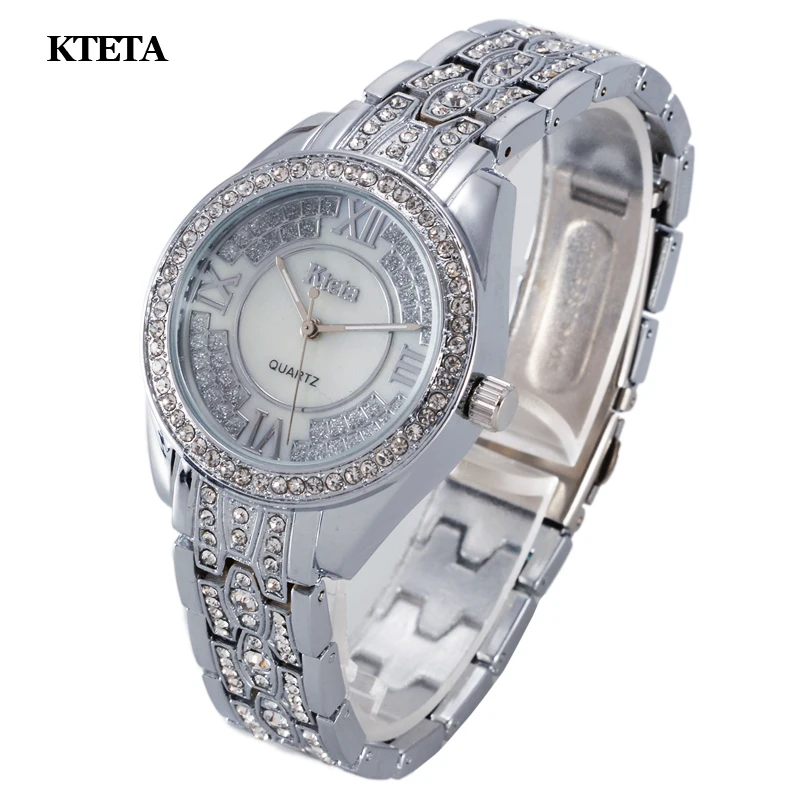 Женские золотые кварцевые часы Reloj Mujer Роскошные наручные известного бренда с