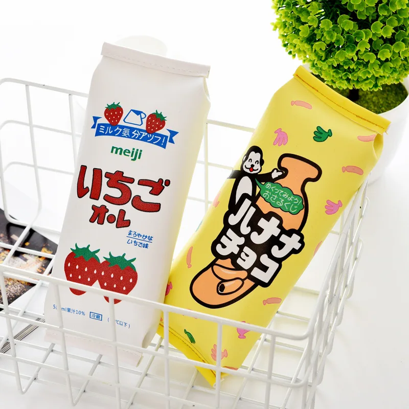 Водонепроницаемый кожаный чехол карандаш Kitty Cat Bear креативная сумка Kawaii для
