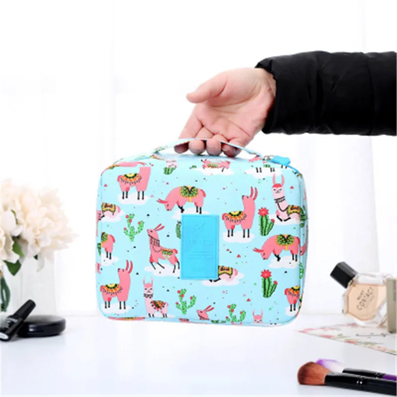 

Популярная женская многофункциональная дорожная косметичка, дамские косметички, туалетные принадлежности, органайзер, водонепроницаемый Женский футляр для хранения, косметички, инструмент