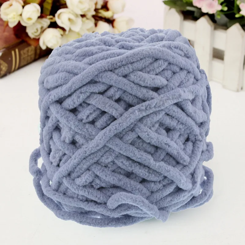 Мягкий шарф тапочки шапка линия мягкая пряжа 7 8 мм диаметр одинарная прядь грубая