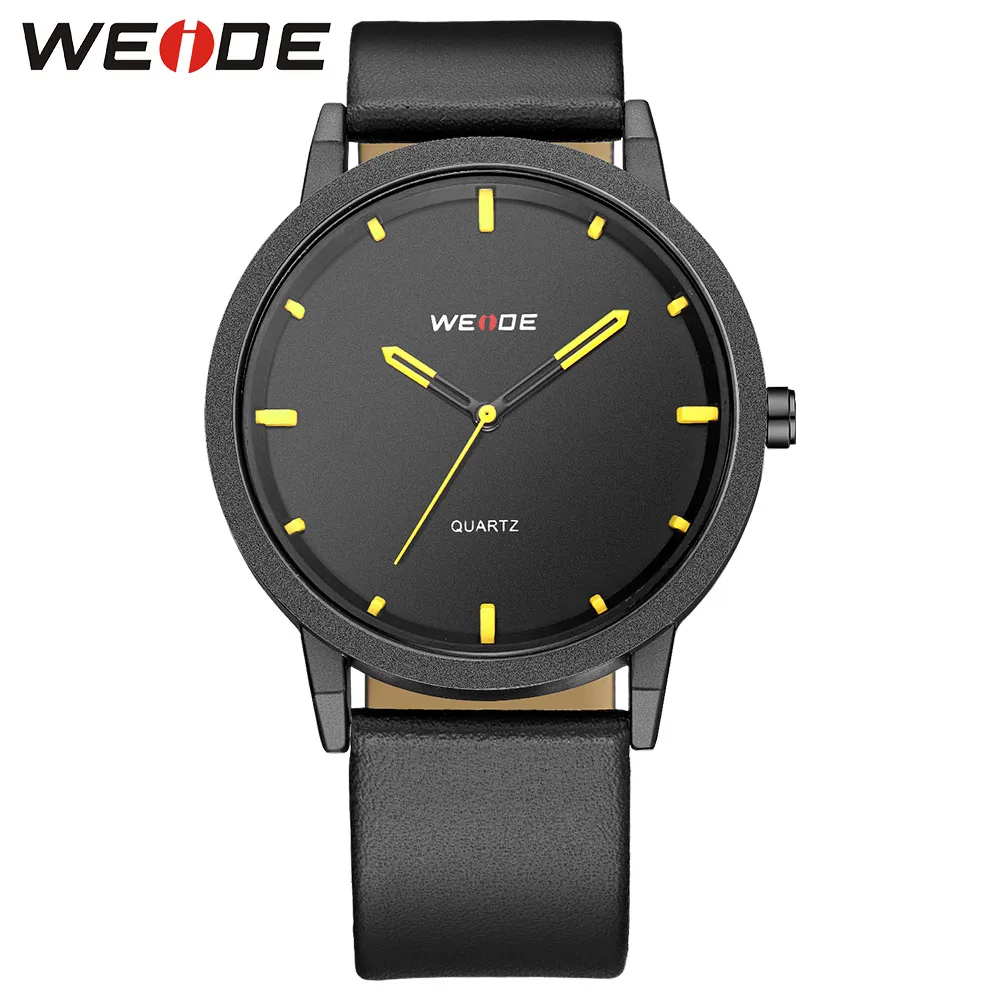 Часы WEIDE мужские кварцевые аналоговые модные повседневные деловые оригинальные