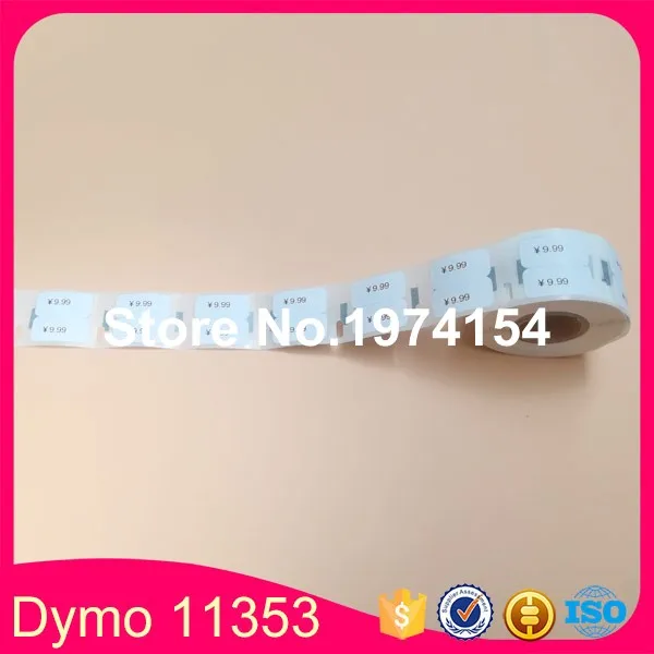 100 * рулонов Dymo этикетка 11353 клейкая наклейка 24x12 мм совместимый этикеттен для LW450