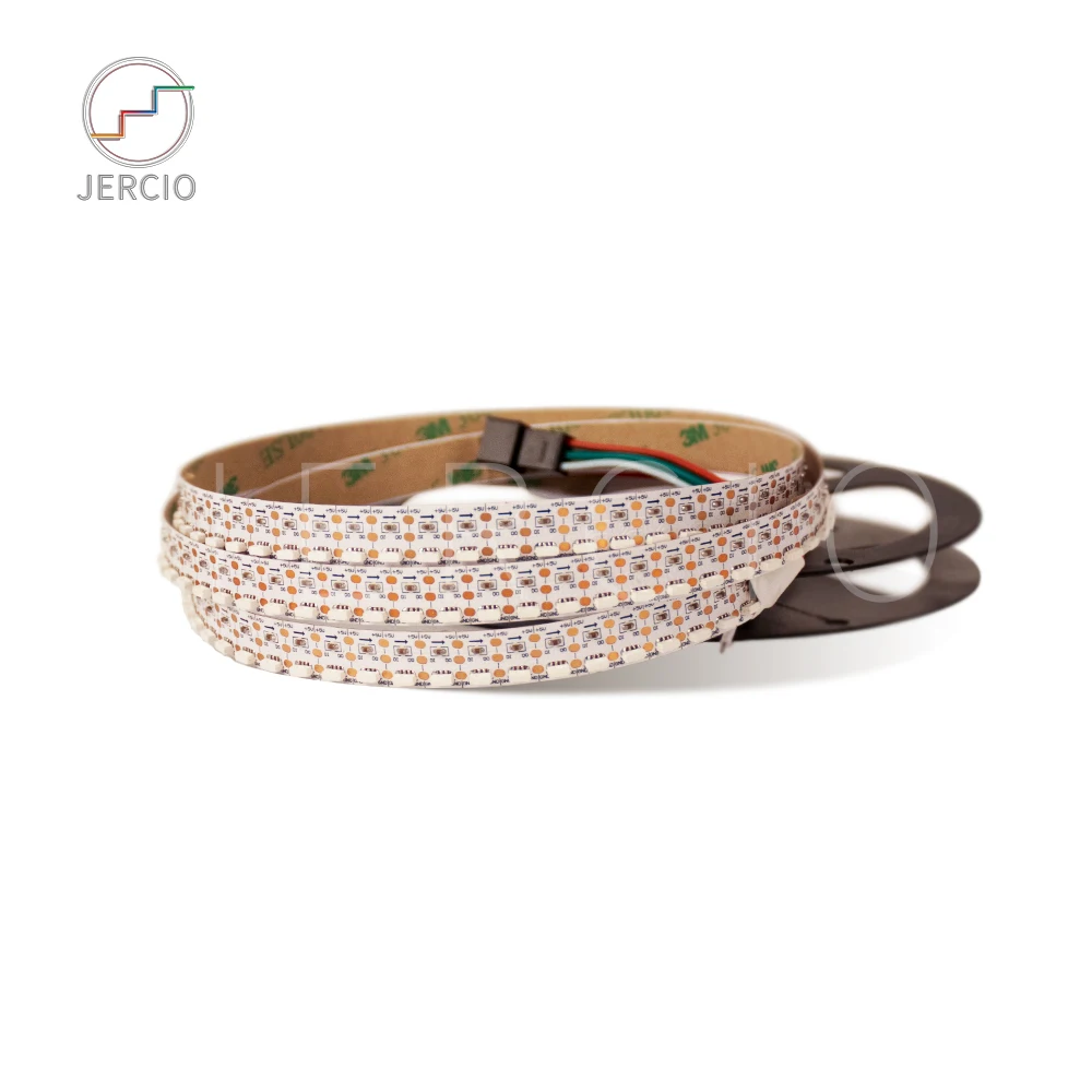 Jercio XT1603 1 м/2 м/5 м 60 пикселей/светодиодный S/m 256 серый программируемый SMD4020 боковой светодиодный и модный светодиодный полосы