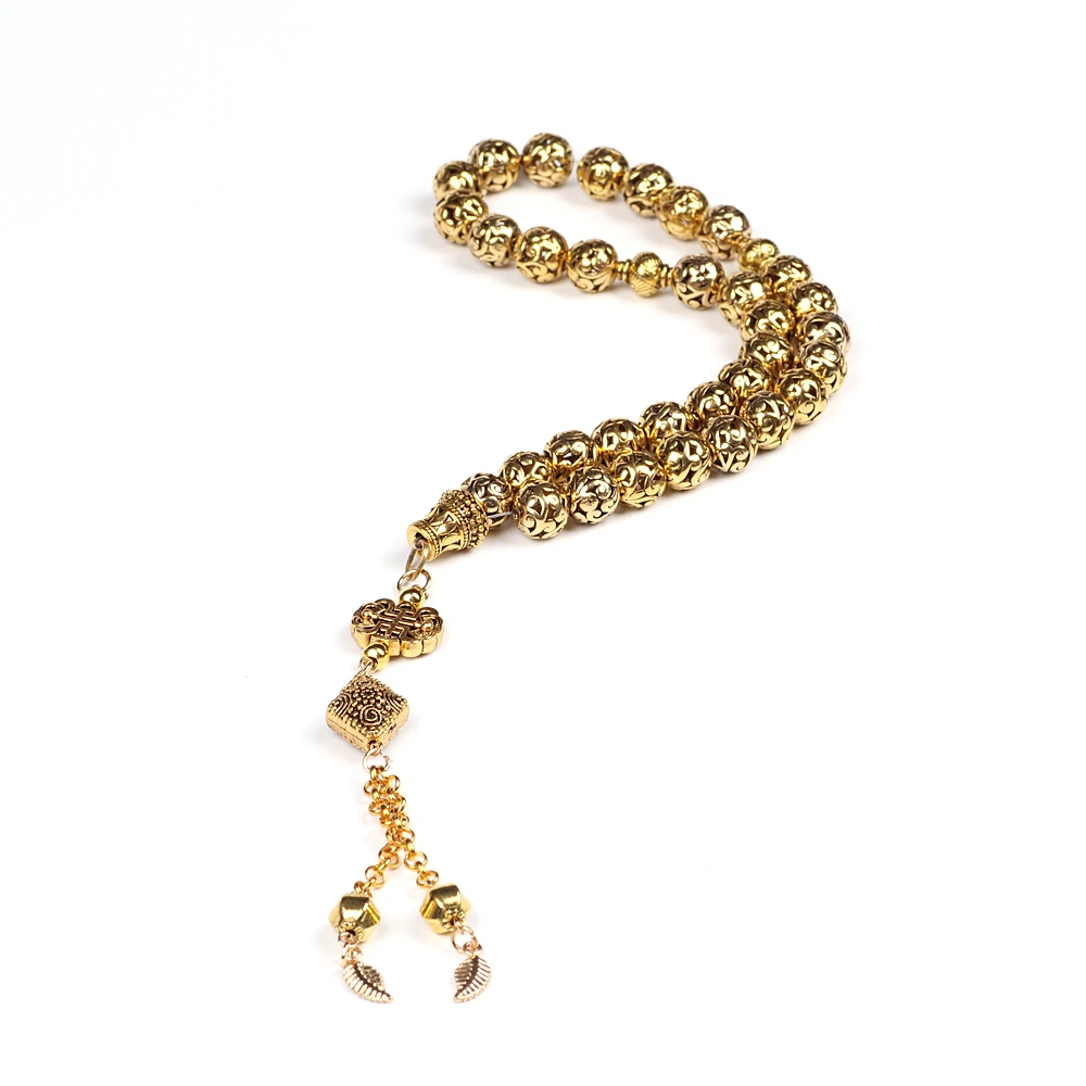 Мусульманские молитвенные Бусы Tasbih с золотым покрытием|prayer beads|muslim prayer beadstasbih beads |