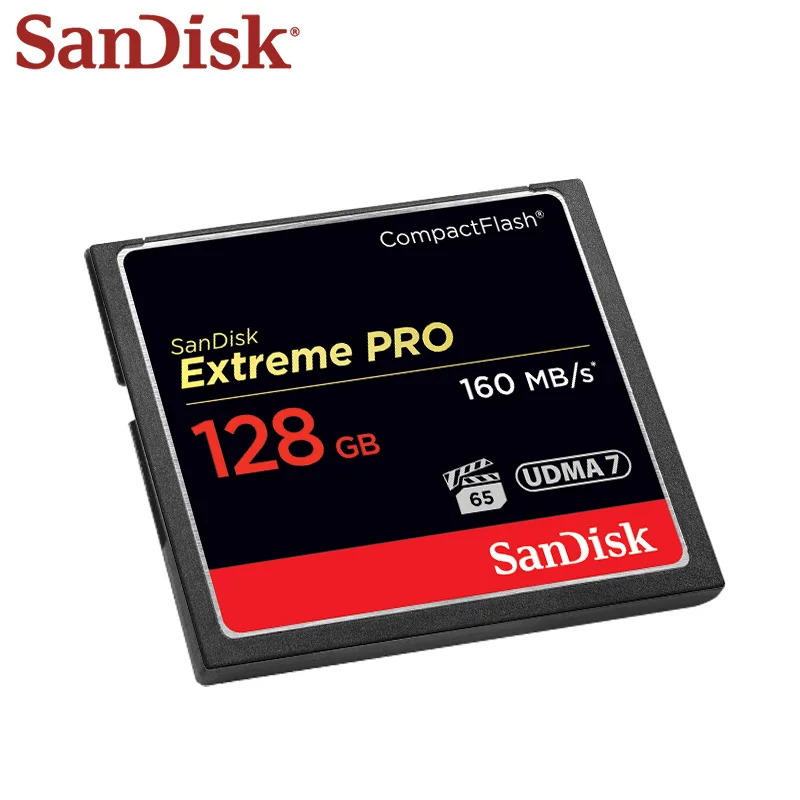 Карта памяти SanDisk Extreme Pro 32 Гб 64 максимальная скорость чтения 160 м/с CF карта флэш 128