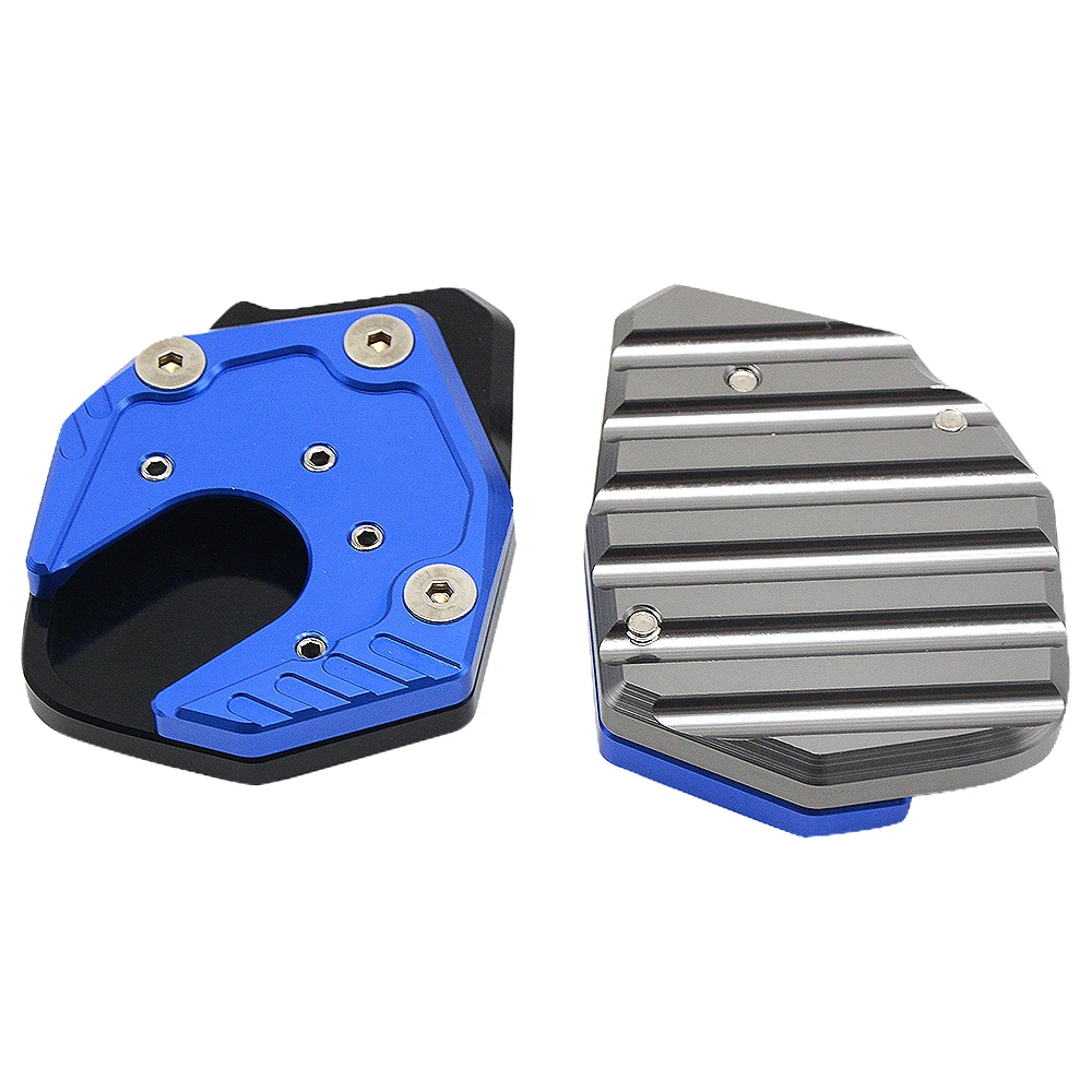 CNC Aluminum Motorcycle Accessories Foot Kickstand Extension Side Stand Enlargement Plate For HONDA X-ADV XADV ampliar 2017 2018 |