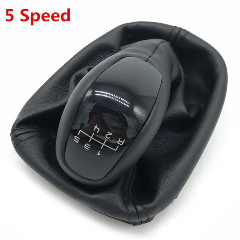 5 speed noLogo 5/6 скоростной ручной редукторный Сменный Чехол против пыли Чехол для Mercedes-Benz Clase C W203 S203 автомобильный Стайлинг - Название цвета: 5 speed noLogo
