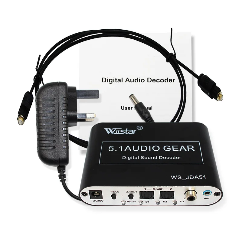 100 шт. 5 1 аудио декодер SPDIF коаксиальный к RCA dolby DTS AC3 цифровой усилитель аналоговый